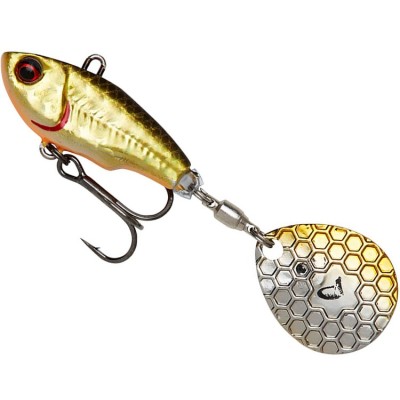 Spinnertail SAVAGE GEAR Fat Tail, Dirty Roach, 6.5cm, 16g foto