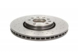 Disc de frana, BREMBO Xtra, 1pcs, Perforat, fata ; Stanga/Dreapta, outer diameter 308 mm, thickness 25 mm, compatibil: OPEL ADAM, ASTRA G, ASTRA H, AS