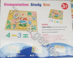 Joc/Tabla matematica multifunctional din lemn GB11 foto