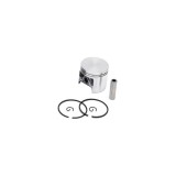 Piston complet pentru drujba, compatibil Husqvarna 362, diametru 47mm