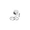 Piston complet pentru drujba, compatibil Husqvarna 362, diametru 47mm