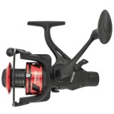 Mulineta Crap Baracuda Foxy 60 Baitrunner, 7 Rulmenti, Tambur Long Cast Aluminiu, Marime 6000