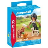 Playmobil Special Plus - Femeie cu capre