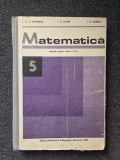MATEMATICA MANUAL PENTRU CLASA A V-A - Popovici, Ligor, Borca