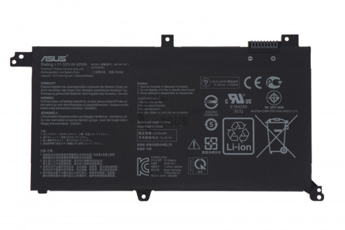 Baterie Laptop, Asus, VivoBook Pro 15 K571, K571G, K571GT, K571L, K571LI, 0B200-02960000, 0B200-02960400, B31N1732, 11.52V, 3550mAh, 42Wh