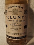 RARE WHISKY miniaturi CLUNY CL 4,7 GR, 43 ANII 70/80 IMP. D&amp;C ITALY, Europa, Rosu, Sec