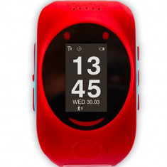 Smartwatch Watch de urmarire si localizare GPS/GSM pentru copii, Rosu Albastru Sky foto