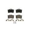 Set placute frana spate Audi A4 (B5/B6/B7), 11.1994-2007, Audi A6 (C4/C5), 1994-2004; Peugeot 207/207+, 2007-2013; Peugeot 405, 1987-1998; Seat Exeo,