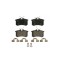 Set placute frana spate Audi A4 (B5/B6/B7), 11.1994-2007, Audi A6 (C4/C5), 1994-2004; Peugeot 207/207+, 2007-2013; Peugeot 405, 1987-1998; Seat Exeo,
