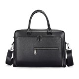 Cumpara ieftin Servieta pentru barbati, Eron GT3282, piele naturala, Negru