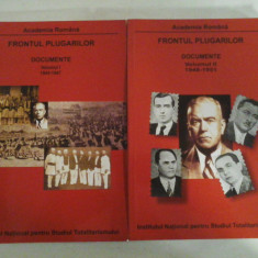 FRONTUL PLUGARILOR - Documente - Vol.I (1944-1947) / Vol.II (1948-1951) - Vasile CIOBANU / Sorin RADU / Nicolae GEORGESCU