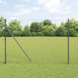 Gard Euro Gri 1.6x10 m Oțel