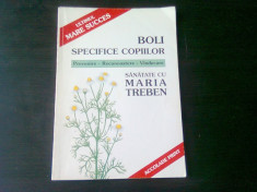 BOLI SPECIFICE COPIILOR - MARIA TREBEN foto