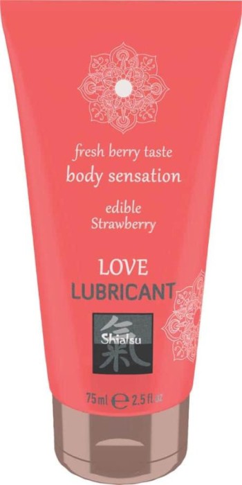 Lubrifiant Comestibil - Strawberry, 75 ml