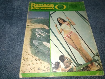 REVISTA ROMANIA PITOREASCA NR 6 1977 foto