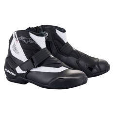 Cizme moto Alpinestars Smx-1 R V2, negru/alb, marime 46