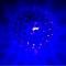 Jucarie minge albastra cu led &Oslash; 5,5 cm