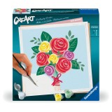 Cumpara ieftin Ravensburger - CreArt pictura pe numere pentru adulti buchet de trandafiri