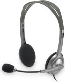 CASTI Logitech, &quot;H110&quot;, cu fir, standard, utilizare multimedia, call center, microfon pe brat, conectare prin Jack 3.5 mm x 2, gri, &quot;981-000271&quot;, (tim