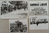 Bucuresti, august 1944// lot 4 reproduceri foto folosite in presa