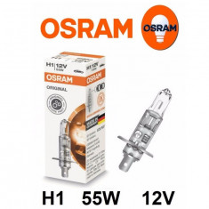 Bec far halogen 12V 55W H1 P14.5s (Osram)