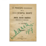 Regina Maria a Rom&acirc;niei, O poveste de la Sf&acirc;ntul Munte, cu semnătura reginei, 1917