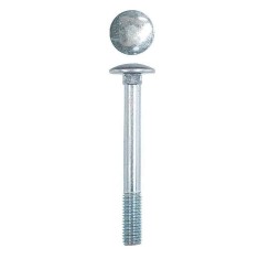 Set 100 Suruburi Metrice Zincate cu Cap Torbant DIN603, 6x40 mm, Surub Metric, Surub, Surub Cap Torbant foto