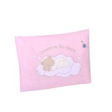Perna bebelusi din bumbac, Dreams on the clouds, roz 38x28 cm