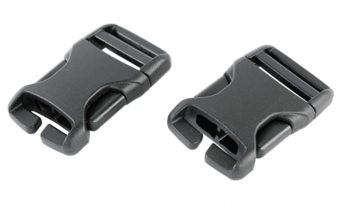 Set 2 catarame Tatonka SR QA 20mm, negru - RESIGILAT