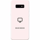 Husa silicon personalizata pentru Samsung Galaxy S10 Lite, Business