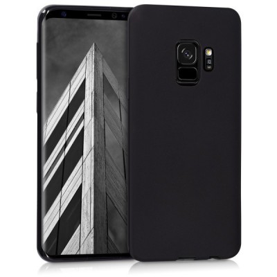 Husa Samsung Galaxy S9, slim antisoc Negru foto