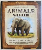 Animale Safari: Jurnal Explorator - Descoperă Africa Exotica, Paul Beck, 2008. 59 Piese Asamblare 8 Animale + Dioramă. Carte Copii, Eastone Books