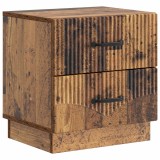 vidaXL Dulap de noapte Lemn vechi 43 x 34,5 x 44,5 cm Lemn prelucrat 895231