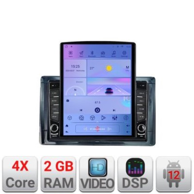 Navigatie Toyota 2DIN K-TY2DIN ecran tip TESLA 9.7&amp;quot; cu Android Radio Bluetooth Internet GPS WIFI 2+32 DSP Quad Core CarStore Technology foto