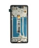 Ecran LCD Display Motorola Moto G75 Cu Rama Albastru