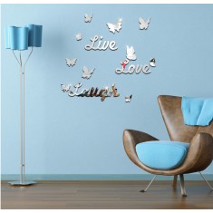 Sticker Oglinda Acrilica Creativ, Motivational