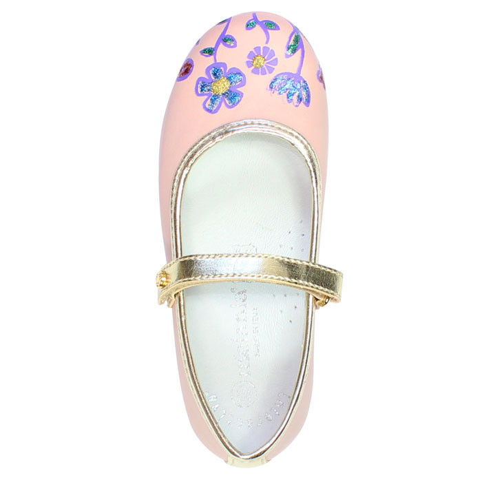Pantofi casual fete piele naturala - Melania roz - Marimea 25 | Okazii.ro