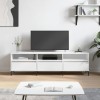 VidaXL Comodă TV, alb, 150x30x44,5 cm, lemn prelucrat 831284