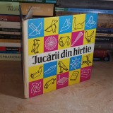 JOACHIM SCHONHERR - JUCARII DIN HARTIE_O COLECTIE DE LUCRARI DIN HARTIE INDOITA , 1979 *