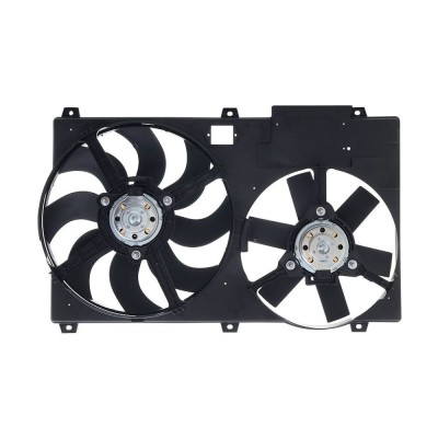 GMV radiator electroventilator Citroen Jumper 1994-2002, 2,5 Td 76kw; 2,5 Tdi 79kw; 2,8 D 64kw, 2,8 Dtic 90kw; 2,8 Tdi 90kw Diesel, cu AC, 385/305mm, foto