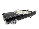 Macheta Cadillac Eldorado 1:24 neagra replica metal lumini si sunete usi deschise