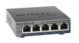 Cumpara ieftin Switch Netgear GS105E-200PES, cu 5 porturi, 10 100 1000, gri - RESIGILAT