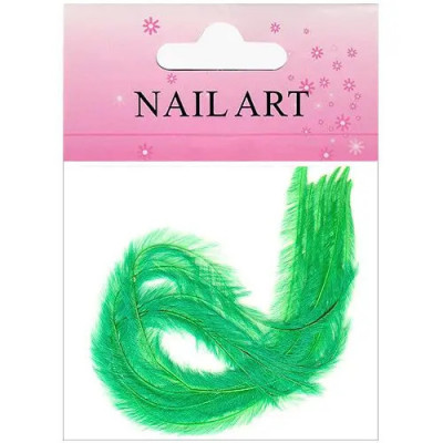 Pene nail art verzi foto