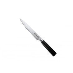 Cutit feliat otel Damask HRC 60 Konstanz, Carl Schmidt Sohn, 18 cm, maner negru 071257