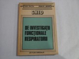 GHID DE INVESTIGATII FUNCTIONALE RESPIRATORII - Stefan DUTU si Zoica JIENESCU - Bucuresti, 1984