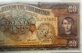 Cumpara ieftin Bancnota istorica 20 PESOS - FILIPINE, anul 1949 * Cod 432 = UNC