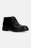 Camper pantofi de piele Dean barbati, culoarea negru, K300493-001