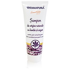 Sampon Normal cu Lamaie si Argan Viva Natura 250ml foto