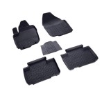 Covorase Auto Cauciuc Tip Tavita Premium Toyota Rav 4 2012-2018, Negru, Fara Miros, Acoperire Integrala