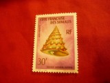 Timbru 1962 Cote Francais de Somalis - Fauna Marina , val. 30 fr